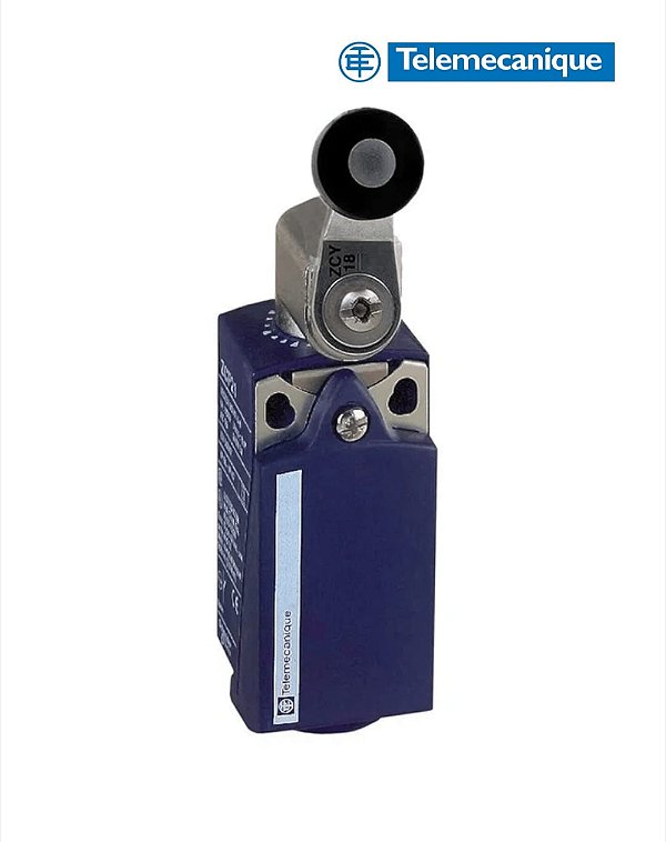 Chave Fim De Curso Plástico 1na+1nf Alavanca Com Roldana - XCKP2118G11 - Telemecanique