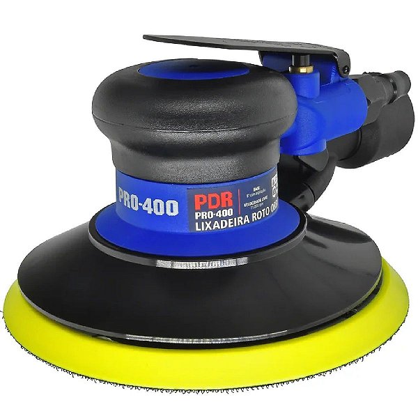 Lixadeira Pneumática PDR PRO-400 Roto Orbital Com Aspiração