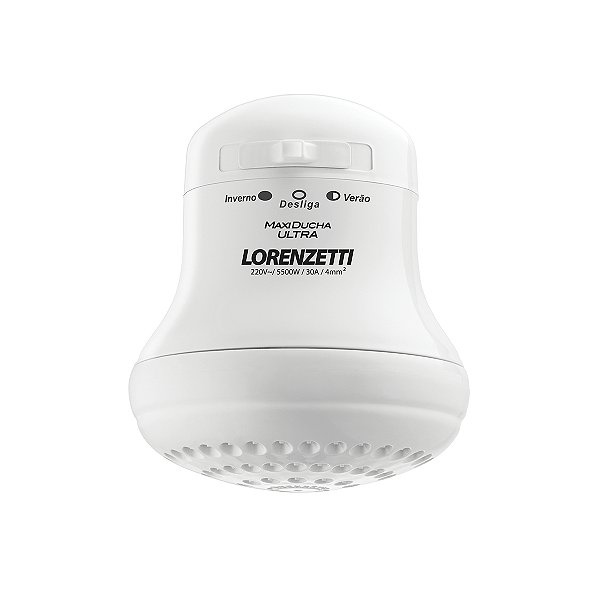 Chuveiro Maxi Ducha Ultra 220V 5500W Lorenzetti