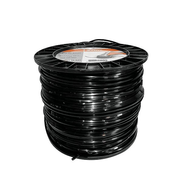 Fio de Nylon para Roçadeira Stihl 3,3mm Quadrado 228m