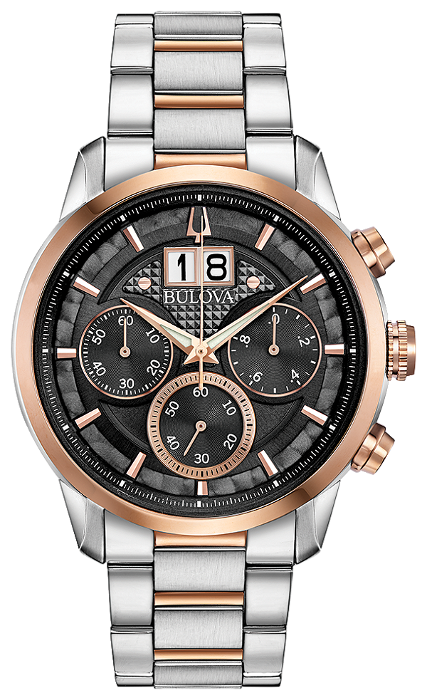 Relógio BULOVA Misto Sutton Cronógrafo 98B335