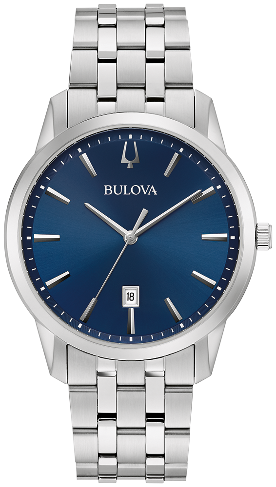 Relógio Bulova Sutton Quartz Azul 96B338