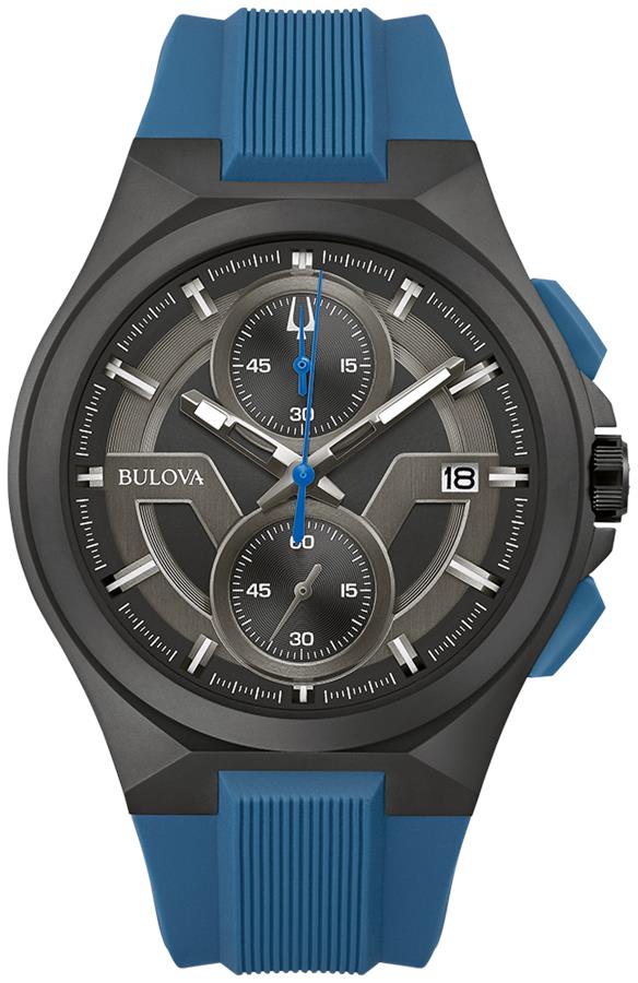Relógio Bulova Machine Automático Preto 98B380