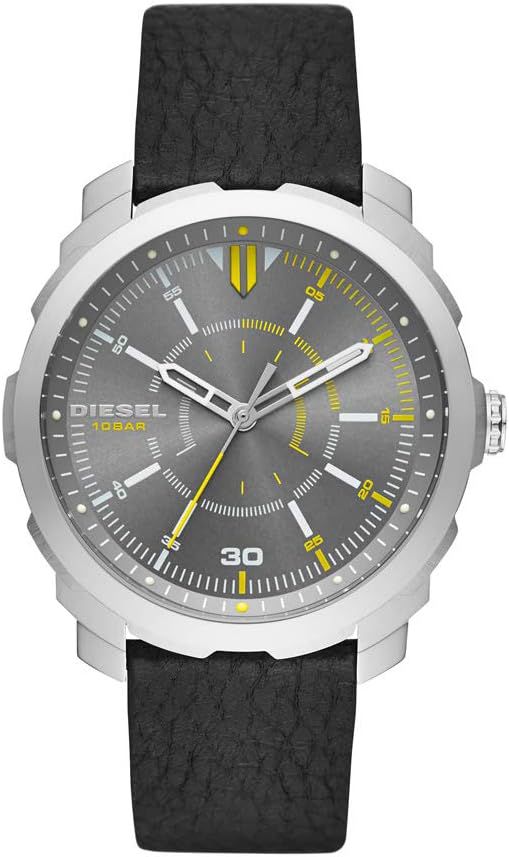 Relógio Diesel Masculino Prata Machinus Nsbb - DZ1739/0PN