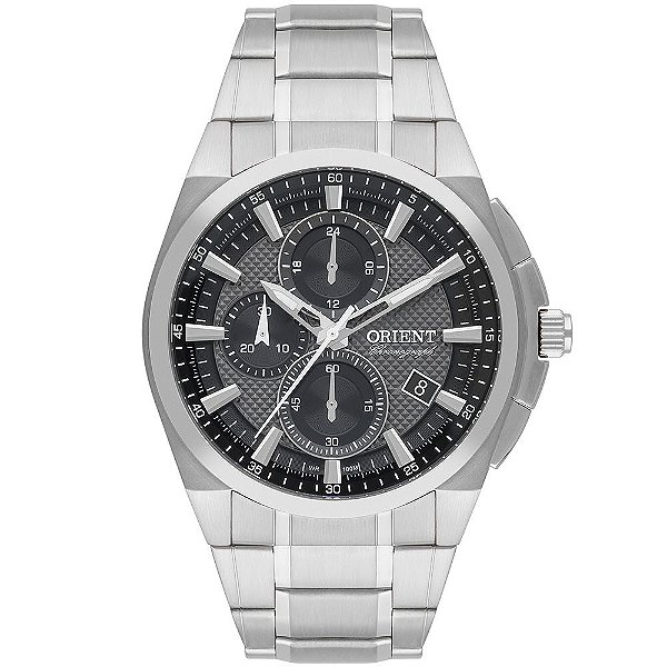 Relógio Orient Cronógrafo Prateado MBSSC255 G1SX