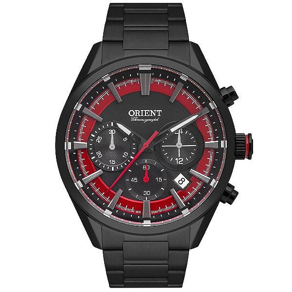Relógio Orient | Preto | Cronógrafo | MPSSC028 P1PX