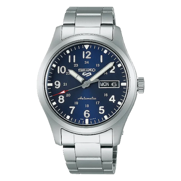 Relógio Seiko 5 Sports Field Automático SRPG29B1 Azul