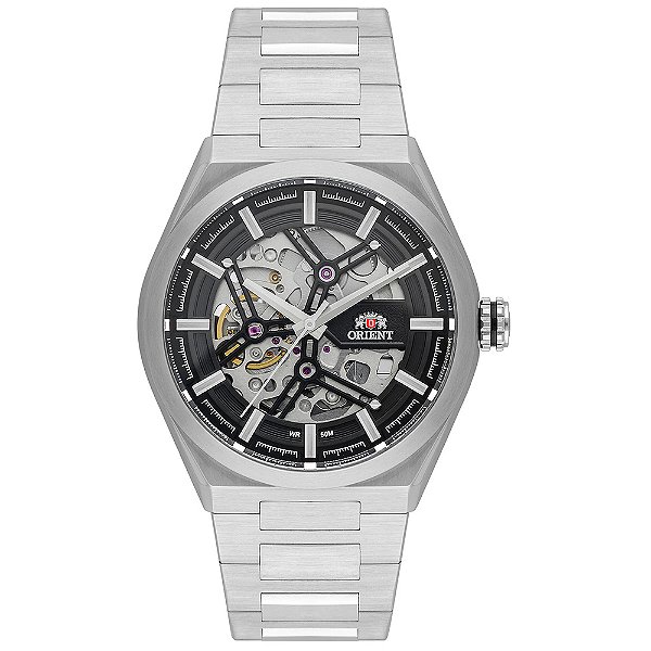 Relógio Orient NH7SS004 G1SX Automático Skeleton Original