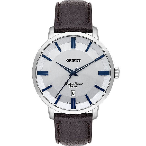 Relógio ORIENT Neo Vintage Masculino Analógico MBSC1038 S1NX Prata