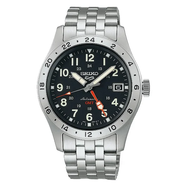 Relógio Seiko 5 Sports Field GMT Automático SSK023B1