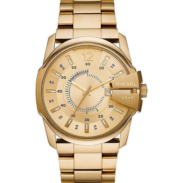 Relógio DIESEL Master Chief Analógico Masculino Dourado DZ1952B1 C2KX