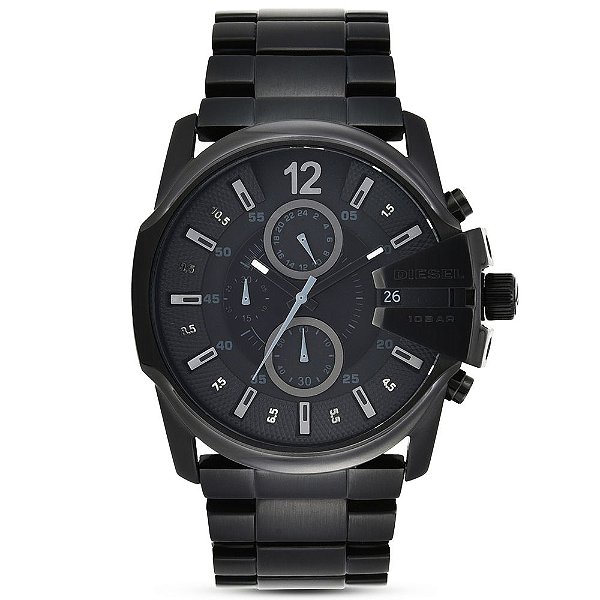 Relógio DIESEL Master Chief Cronógrafo Masculino Preto DZ4180B1 P2PX