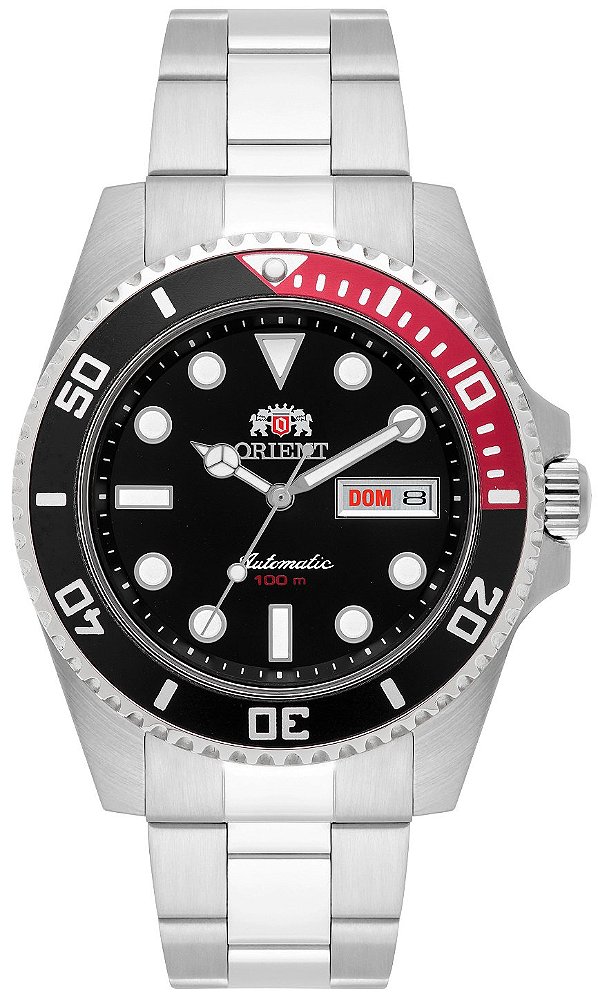 Relógio Orient Automático Submariner 469SS068NH Preto COKE