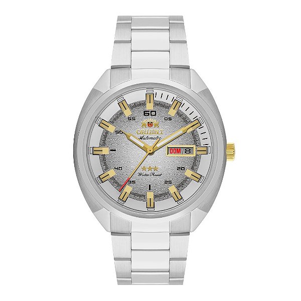 Relógio Orient 3 Estrelas Automático NH3SS006 S1SX Branco