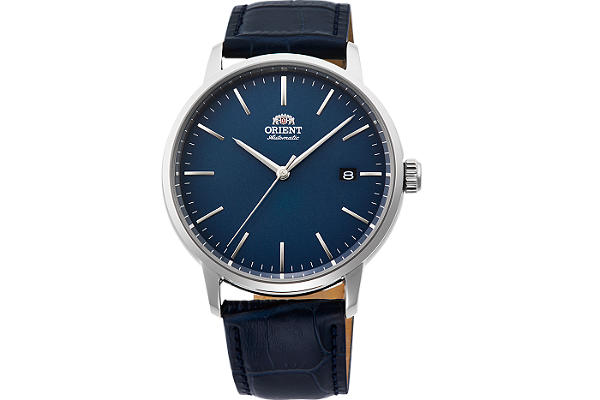 Relógio Orient Automático Maestro RA-AC0E04L30B Azul –  Pulseira de Couro