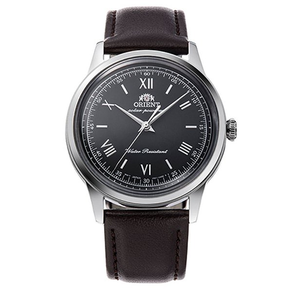 Relógio Orient Bambino Solar Automático Azul RA-WK0004L10B