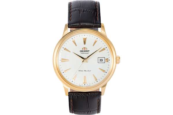 Relógio Orient Bambino Versão 1 Automático Dourado FAC00002W0