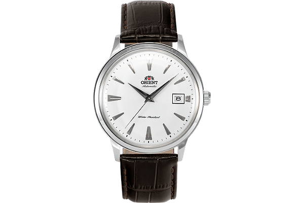 Relógio Orient Bambino Version 1 Automático Prata TAC00005W0 – Clássico Minimalista com Mostrador Branco