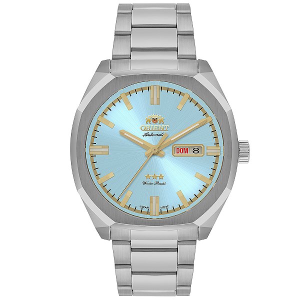 Relógio ORIENT Automático 3 Estrelas NH3SS008 A1SX