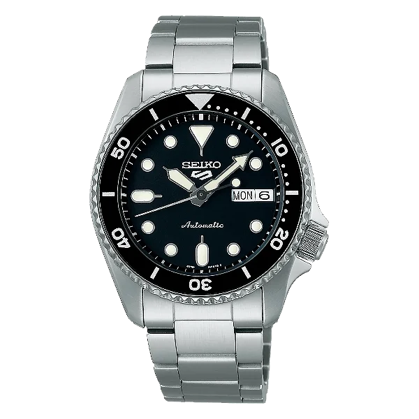 Relógio Seiko 5 Sports Reduced Automático Preto SRPK29B1