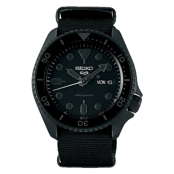 Relógio Seiko 5 Sports Automático Blackout SRPD79B1