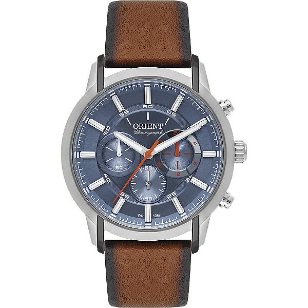Relógio Orient Sport Cronógrafo Azul MTSCC047 A1MX