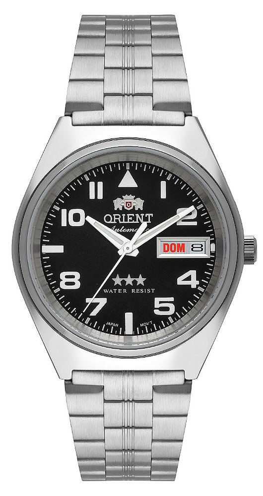 Relógio ORIENT Automático 3 Estrelas 469SS083NH P2SX