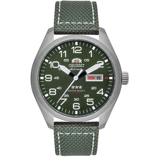 Relógio Orient Automático 3 Estrelas F49SN020NH E2EP Militar