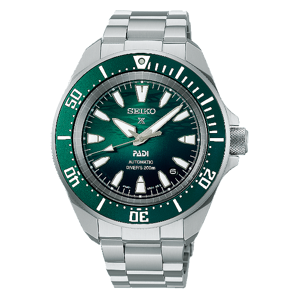 Relógio Seiko Prospex Shogu-rai Special Edition PADI Automático Verde SRPL53B1