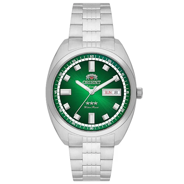 Relógio Orient 3 Estrelas Heritage YN6SS004 E1SX Verde