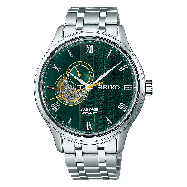 Relógio Seiko Presage SSA463J1 Zen Garden Open Heart