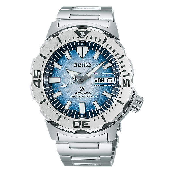 Relógio Seiko Prospex Monster Antarctica Automático Azul SRPG57B1