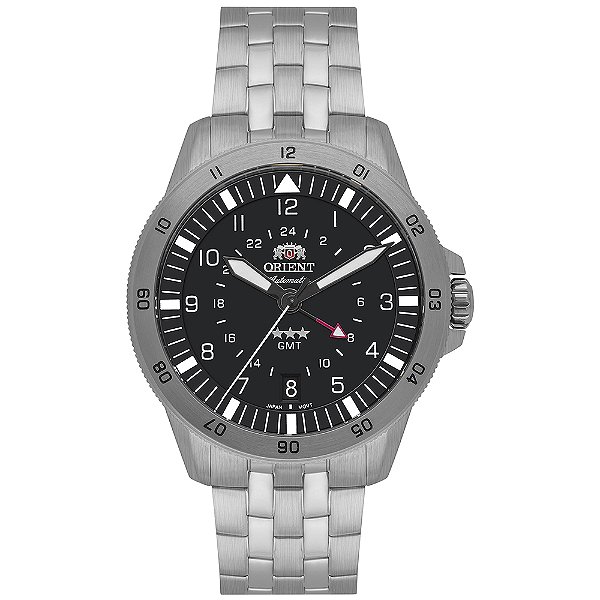Relógio Orient Automático 3 Estrelas Sport Air GMT NH3SS018 P2SX