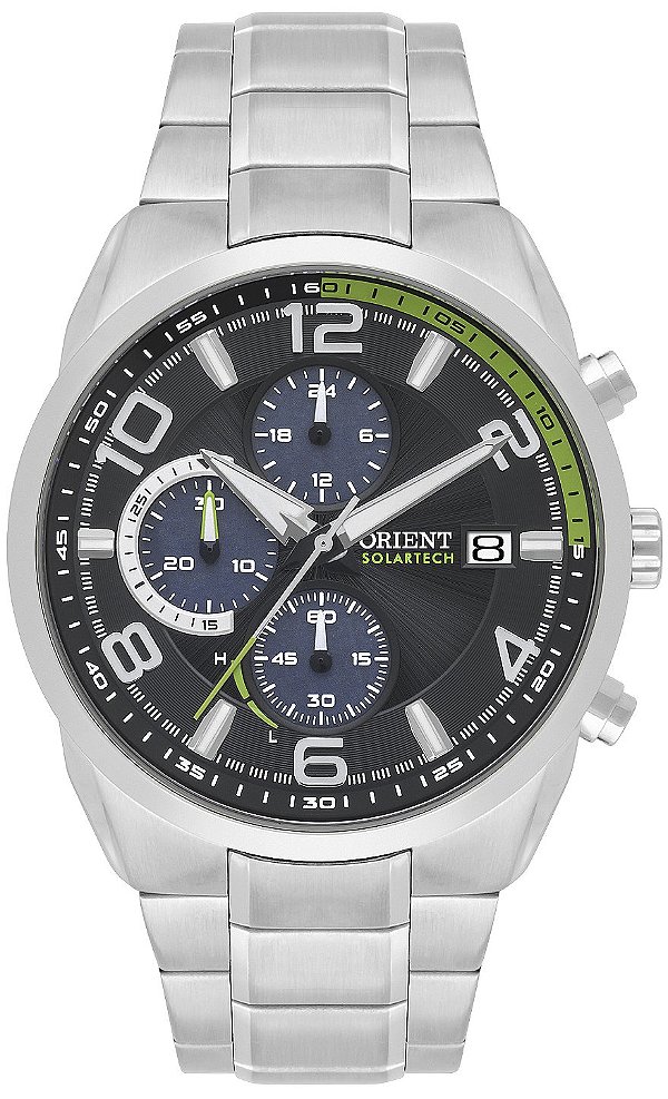 Relógio Orient Solartech Cronógrafo MBSSC256 P2SX
