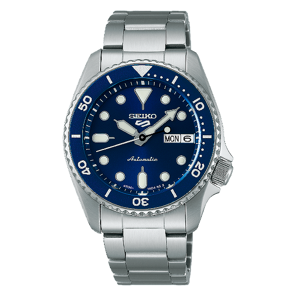 Relógio Seiko 5 Sports Reduced SKX Street Denim Automático SRPL77B1