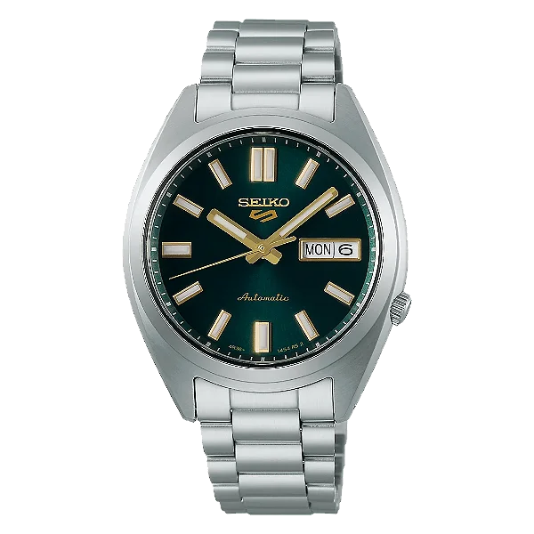 Relógio Seiko 5 Sports Green Tie Automático SRPL57B1