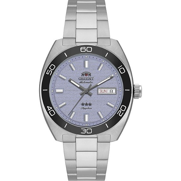 Relógio Orient 3 Estrelas Elegance Automático Lilás YN6SS017 A1SX