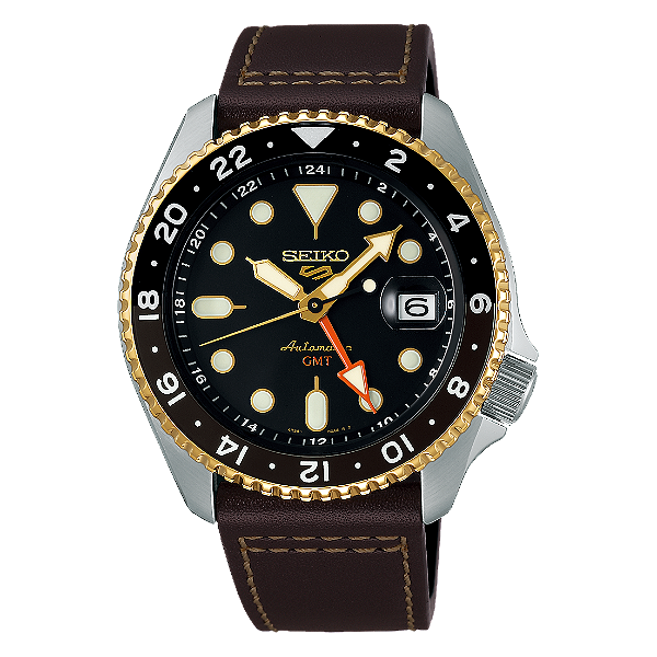 Relogio Seiko 5 Sports GMT Automático SSK036