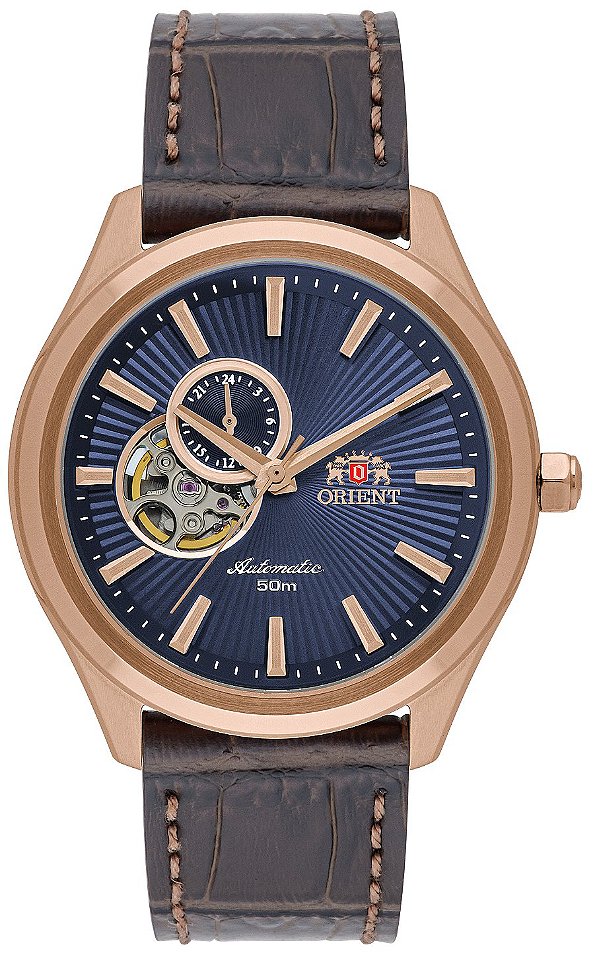 Relógio Orient Automático Skeleton Open Heart NH3RC001