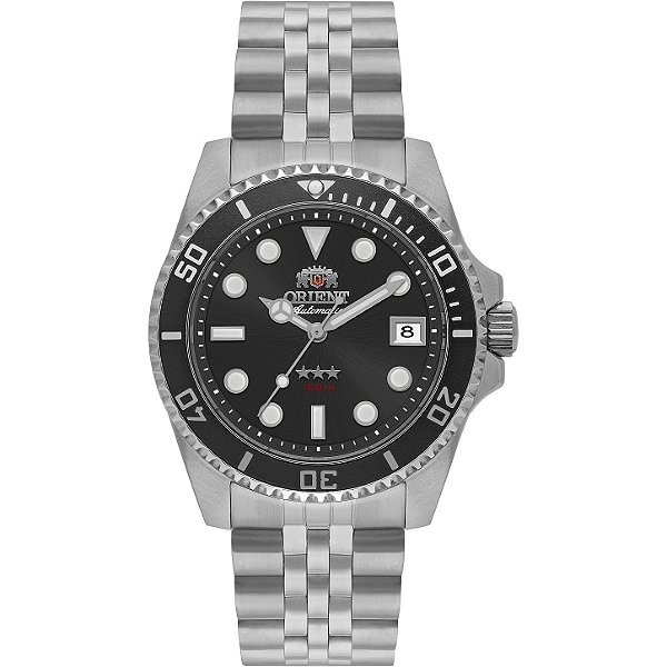 Relógio Orient Submariner 39 Automático Preto YN6SS023 P1SX