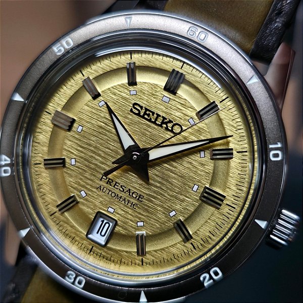 Relógio Seiko Presage Style 60s Automático SRPL75J1