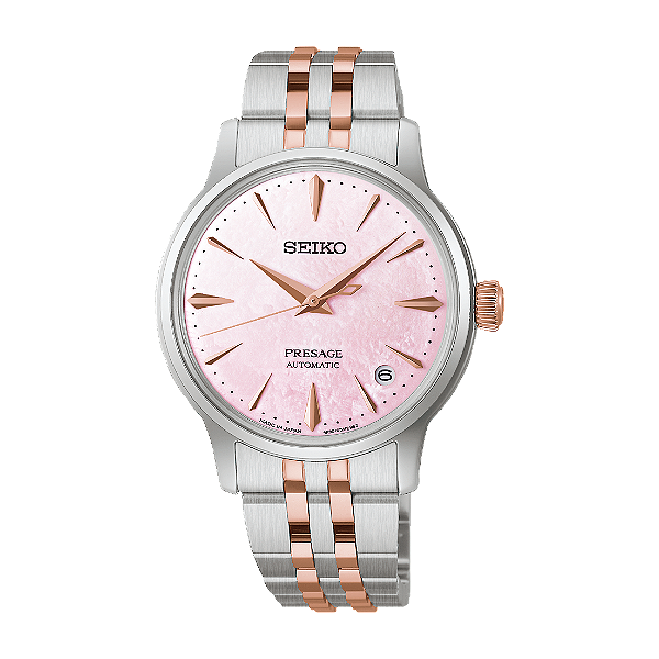 Relógio Seiko Presage Feminino Automático Cocktail Time SRPM06J1