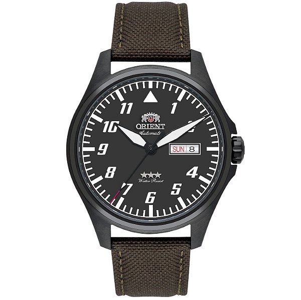 Relógio Orient 3 Estrelas Sport Air Pilot Automático YN6PN010 P2EX