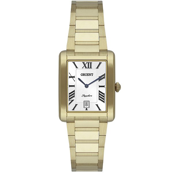 Relógio Orient Feminino Tank Eternal Dourado LGSS1021 B3KX