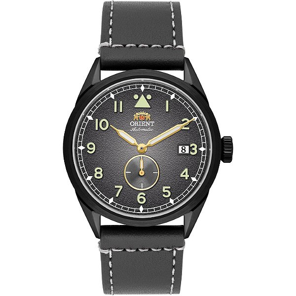 Relógio Orient Special Caliber Small Seconds Pilot Automático Cinza YN6PC031