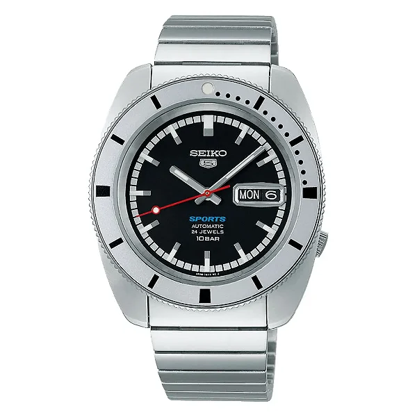 Relógio Seiko 5 Sports Heritage Design Re-creation Limited Edition Automático SRPL05