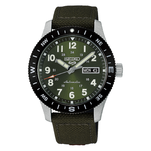 Relógio Seiko 5 Sports Field Bússola Automático HDB008B1