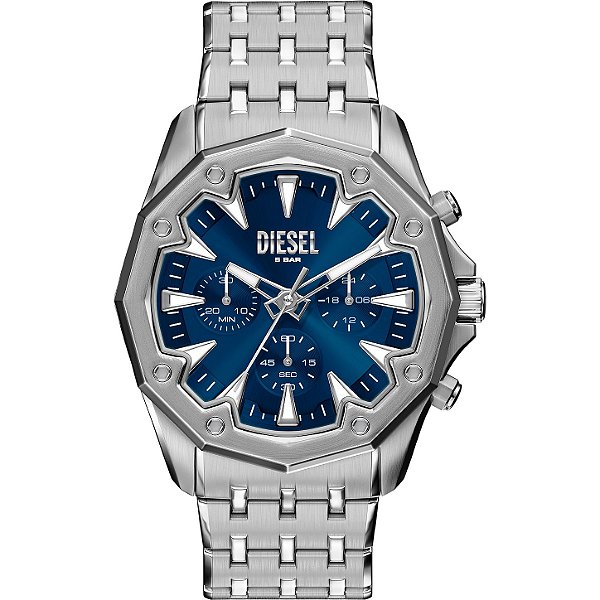 Relógio Diesel Cronógrafo Masculino Azul DZ4706B1 D1SX