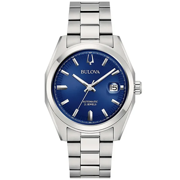 Relógio Bulova Surveyor Automático Azul 96B436