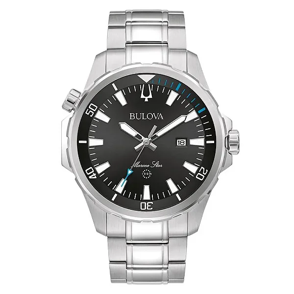 Relógio Bulova Marine Star Quartz Preto 96B382